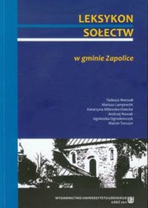 Leksykon sołectw w gminie Zapolice books in polish