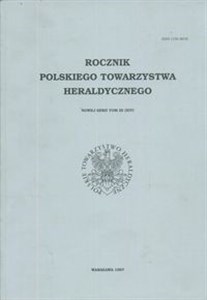 Rocznik Polskiego Towarzystwa Heraldycznego tom III (XIV)  polish books in canada