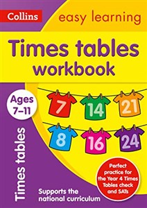 Times Tables Workbook Ages 7-11: New Edition (Collins Easy Learning) 