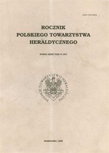 Roczniki polskiego towarzystwa heraldycznego t.4  - Polish Bookstore USA