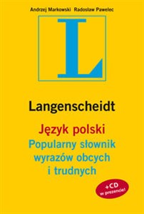 Popularny słownik wyrazów obcych i trudnych oprawa miękka   