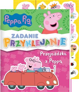 Peppa Pig. Zadanie Przyklejanie Przejażdżka z Peppą - Polish Bookstore USA