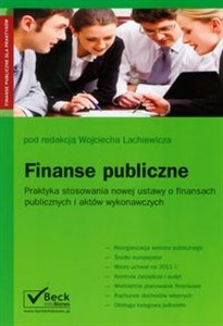 Finanse publiczne Praktyka stosowania nowej ustawy o finansach publicznych i aktów wykonawczych Polish bookstore