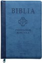 Biblia Pierwszego Kościoła niebieska z paginatorami i suwakiem polish books in canada