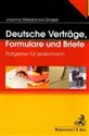 Deutsche vertrage, Formulare und Briefe - Polish Bookstore USA