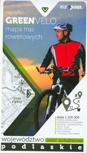 Green Velo mapa rowerowa Województwo podlaskie -część południowa  