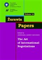 Żurawia Papers 14 The Art of International Negotiations in polish