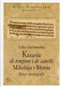 Kazania de tempore i de sanctis Mikołaja z Błonia Zarys monografii online polish bookstore