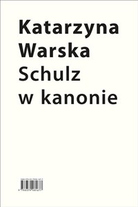 Schulz w kanonie Recepcja szkolna w latach 1945-2018 