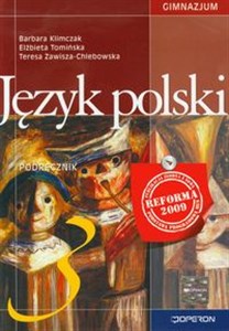 Język polski 3 Podręcznik Gimnazjum chicago polish bookstore