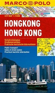 Plan Miasta Marco Polo. Hongkong in polish