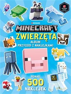 Zwierzęta. Album przygód z naklejkami. Minecraft chicago polish bookstore