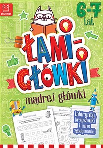 Łamigłówki mądrej główki 6-7 lat Bookshop