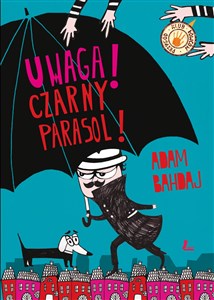 Uwaga czarny parasol in polish