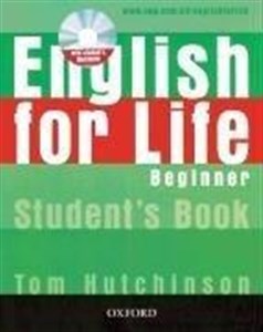English for life Beginner SB with CD online polish bookstore