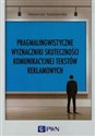 Pragmalingwistyczne wyznaczniki skuteczności komunikacyjnej tekstów reklamowych Polish Books Canada