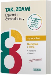 Tak zdam Niezbędnik z teorią Egzamin ósmoklasisty 2024 Język polski - Polish Bookstore USA