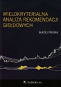 Wielokryterialna analiza rekomendacji giełdowych - Polish Bookstore USA