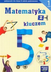 Matematyka z kluczem 5 Podręcznik z płytą Część 1 Szkoła podstawowa polish usa