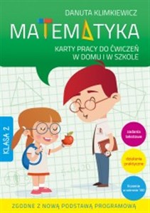 Matematyka 2 Karty pracy do ćwiczeń w domu i w szkole polish books in canada