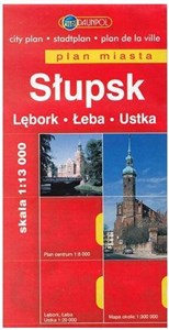 Plan Miasta DAUNPOL. Słupsk br Polish bookstore