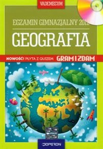 Geografia Vademecum Egzamin gimnazjalny 2012 z płytą CD books in polish