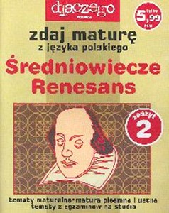 Zdaj maturę z języka polskiego Średniowiecze Renesans Zeszyt 2/2005 to buy in Canada