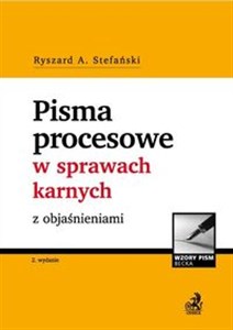 Pisma procesowe w sprawach karnych z objaśnieniami to buy in USA