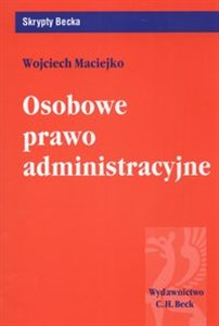 Osobowe prawo administracyjne buy polish books in Usa