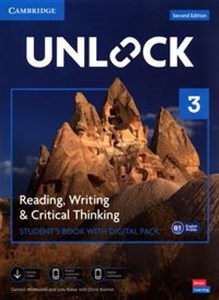Unlock 3 Reading, Writing and Critical Thinking Student's Book with Digital Pack polish usa