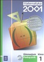 Matematyka 2001 1 Podręcznik z płytą CD Gimnazjum  
