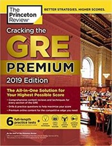 Cracking the GRE Premium Edition with 6 Practice Tests buy polish books in Usa