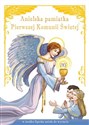 Anielska pamiątka Pierwszej Komunii Świętej w środku figurka anioła do wycięcia polish books in canada