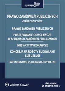 Prawo zamówień publicznych Zbiór przepisów pl online bookstore
