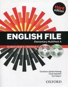 English File Elementary MultiPack A + iTutor + iChecker buy polish books in Usa