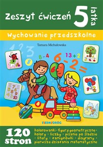 Zeszyt ćwiczeń 5-latka Polish bookstore