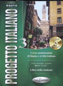 Nuovo Progetto Italiano 3 libro dello studente + CD books in polish