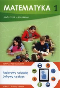 Matematyka z plusem 1 Podręcznik + multipodręcznik Gimnazjum bookstore