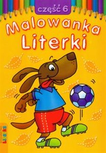 Literki 6 Malowanka in polish