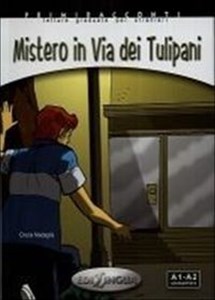 Mistero in Via dei Tulipani książka + CD Audio poziom A1-A2 chicago polish bookstore