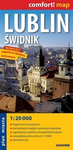 Lublin Świdnik plan miasta 1:20 000 Polish Books Canada