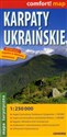 Karpaty Ukraińskie mapa turystyczna 1:250 000 Czarnohora Świdowiec Gorgany -  Polish bookstore