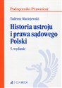 Historia ustroju i prawa sądowego Polski in polish