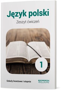 Język polski 1 Zeszyt ćwiczeń Szkoła branżowa 1 stopnia bookstore