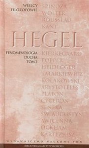 Wielcy Filozofowie 18 Fenomenologia ducha Tom 2 in polish