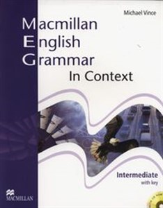 Macmillan English Grammar in Context Intermediate with key + CD Polish bookstore