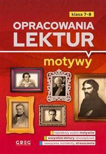 Opracowania lektur motywy szkoła podstawowa klasy 7-8  bookstore