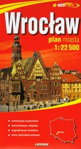 Wrocław plan miasta 1:22 500  buy polish books in Usa