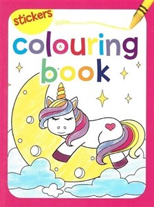 Colouring book z naklejkami. Jednorożec Bookshop