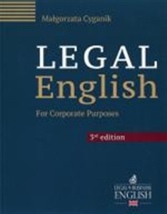 Legal English For Corporate Purposes to buy in Canada